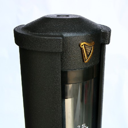 Bar KTV large capacity beer tower 2.5L cold drink juice machine beer cannon commercial beverage tower with icicles