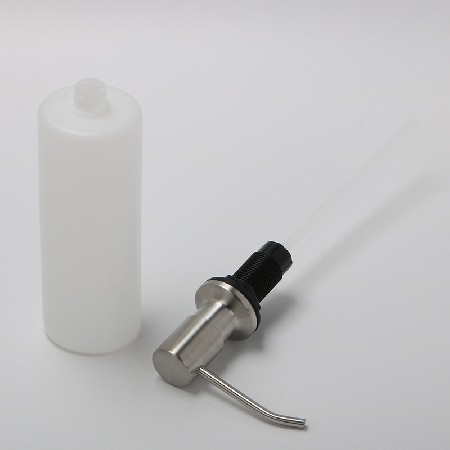 304 stainless steel wire-drawing nozzle, soap bottle, lotion bottle, bathroom sink, press bottle wholesale